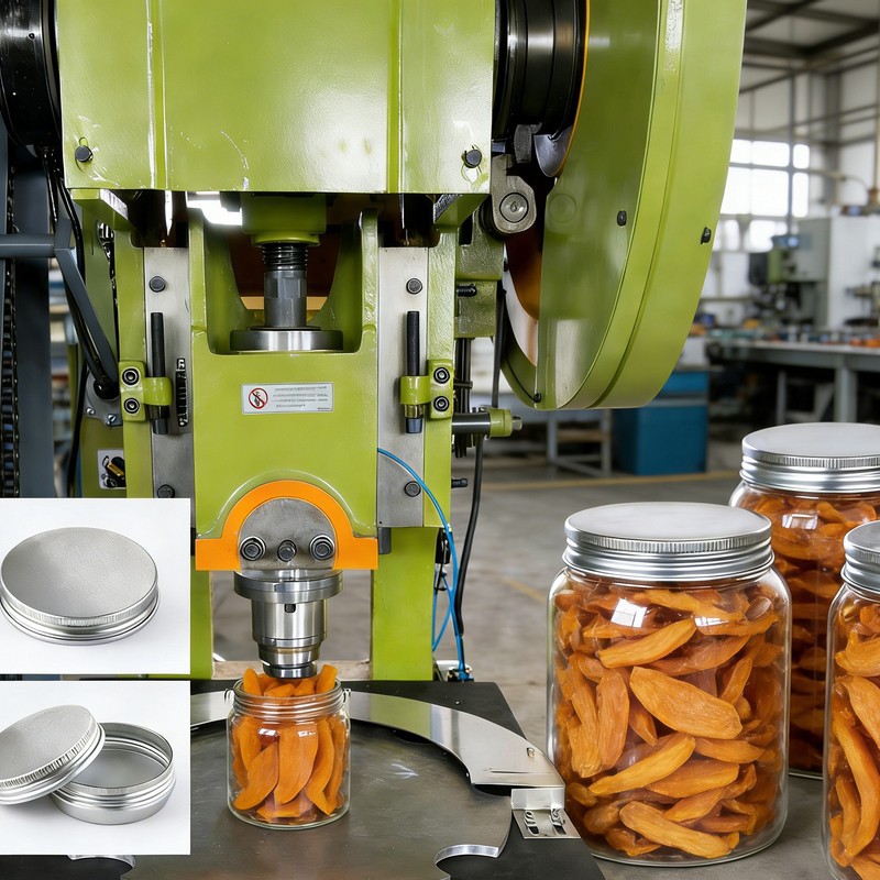 Výrobní linka se závitovým uzávěrem ze sušených sladkých brambor