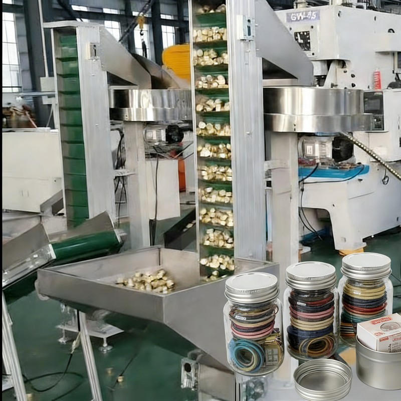 Výrobní linka vlásenky se závitem čepice