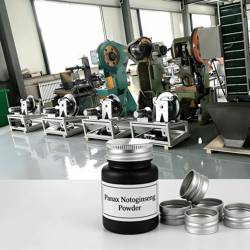 Výrobní linka Panax Notoginseng Powder Threaded Cap