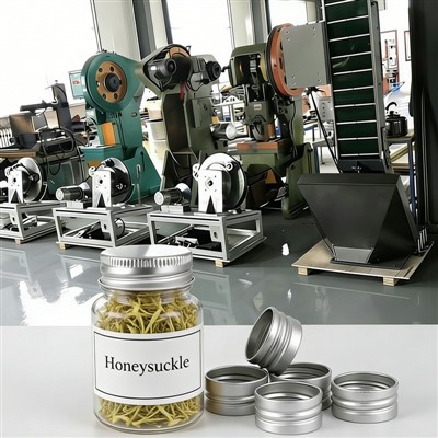 Výrobní linka zimolezových čepic se závitem