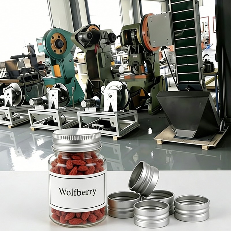 Výrobní linka Wolfberry Threaded Cap